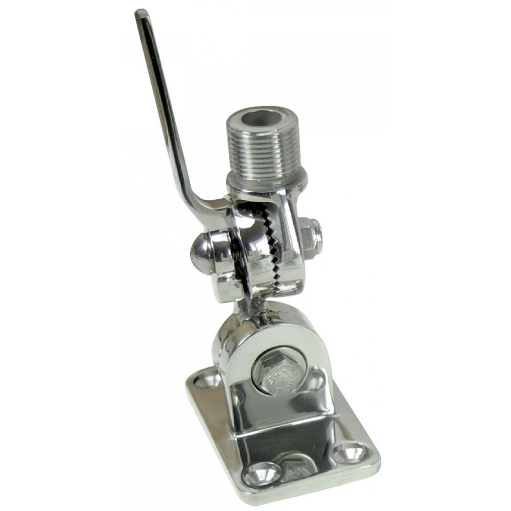 S-1802B Whitecap Heavy-Duty Ratchet/Antenna Mount - 316 Stainless Steel ...