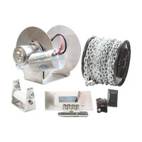 153222   BLA   Savwinch Drum Winch - 316 Stainless Signature Series