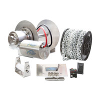 153226   BLA   Savwinch Drum Winch - 316 Stainless Signature Series