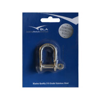 161028P   BLA   BLA Standard 'D' Shackles - Pressed Stainless Steel