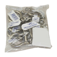 161130B10   BLA   BLA Bow Shackles - Stainless Steel