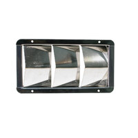 175003   BLA   Louvre Vents - Stainless Steel 'V'