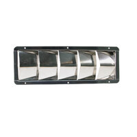 175005   BLA   Louvre Vents - Stainless Steel 'V'