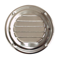 175204   BLA   Louvre Vent - Stainless Steel Round