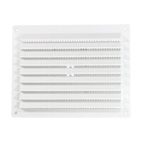 175214   BLA   Louvre Vent - Rectangular Plastic with Screen