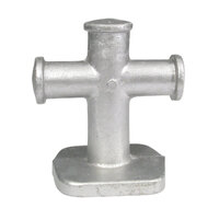 192142   BLA   Cross Bollards - Cast Alloy