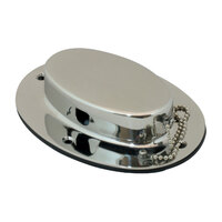 192160   BLA   Marine Town&reg; Oval Hawse Hole - Stainless Steel