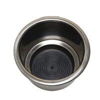 194108   BLA   Stainless Steel Cup Holder With Or Without Blue LED Rim