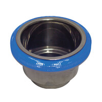 194109   BLA   Stainless Steel Cup Holder With Or Without Blue LED Rim