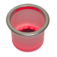 194119   BLA   LED Lighted Stainless Steel Rim Drink Holder