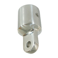 195019   BLA   Canopy Bow Ends - Cast Stainless Steel External