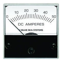 8041     Blue Sea 8041 DC Analog Micro Ammeter - 2" Face, 0-50 Amperes DC     20693