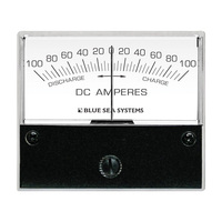 8253     Blue Sea 8253 DC Zero Center Analog Ammeter - 2-3/4" Face, 100-0-100 Amperes DC     20762