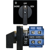 9009     Blue Sea 9009 Switch, AC 120VAC 32A OFF +2 Position     20949