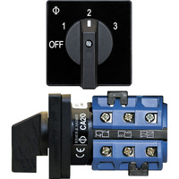 9010     Blue Sea 9010 Switch, AV 120VAC 32A OFF +3 Positions     20950