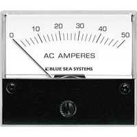 9630     Blue Sea 9630 AC Analog Ammeter  0-50 Amperes AC     20961