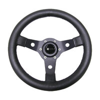 271110   BLA   Luisi Steering Wheel - Sport Three Spoke Aluminium