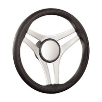 271224   BLA   Gussi&reg; Italia Steering Wheel - Molinara Three Spoke Aluminium