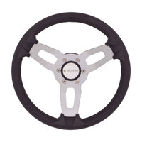 271228   BLA   Gussi&reg; Italia Steering Wheel - Model 15 Three Spoke Aluminium