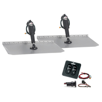 15105-102     Lenco 12"x12" Standard Trim Tab Kit w/Standard Integrated Switch 12V     29308