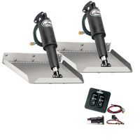 15106-102     Lenco 12" x 12" Edgemount Trim Tab Kit w/Standard Tactile Switch Kit 12V     29309