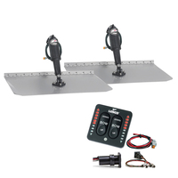 15109-103     Lenco 12" x 12" Standard Trim Tab Kit w/LED Integrated Switch Kit 12V     29312