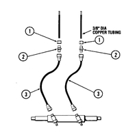 293202   BLA   Dometic SeaStar Solutions&reg; Hose Kit For SeaStar Cylinders - 3/8"