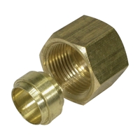 293610   BLA   Tube Nut & Olive - Brass