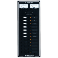 9972220B     Paneltronics Standard DC 12 Position Breaker Panel w/LEDs     29769