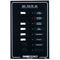 9972305B     Paneltronics Standard AC 6 Position Breaker Panel & Main w/LEDs     29773