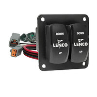 312800   BLA   Lenco Double Rocker Switch Kit - 12 & 24-Volt | Single Actuator Systems