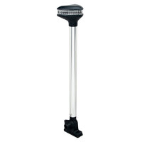 1639DP0CHR     Perko Stealth Series - L.E.D. Fold Down White All-Round Light - Vertical Mount - 13-3/8"     34428