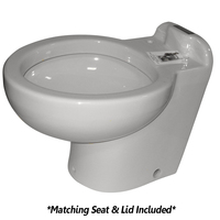 220HS012     Raritan Marine Elegance - Household Style - White - Fresh or Saltwater - Smart Toilet Control - 12v     35881