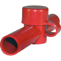 4003     Blue Sea 4003 Cable Cap Dual Entry - Red     42728