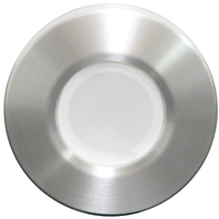 112503     Lumitec Orbit - Flush Mount Down Light - Brushed Finish - White Non-Dimming     44467