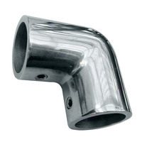 6176C     Whitecap 1" O.D. 90° SS Elbow     44650