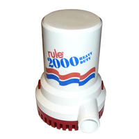 12     Rule 2000 G.P.H. Non-Automatic Bilge Pump - 24V     45674