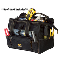 1533     CLC 1533 12" Tool Bag w/ Top-Side Plastic Parts Tray     46886