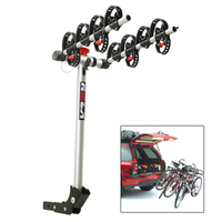 59401     ROLA Bike Carrier - TX w/Tilt & Security - Hitch Mount - 4-Bike     47669