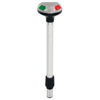 1619DP2BLK     Perko Stealth Series LED Bi-Color 12" Pole Light - Small Threaded Collar - 2 Mile     47913