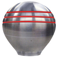 50020     Schmitt &amp; Ongaro Throttle Knob - 1-&frac12;" - Red Grooves     48240