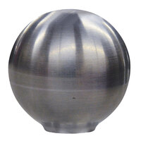 50040     Schmitt &amp; Ongaro Shift Knob - 1-⅞" - Smooth SS Finish     48245