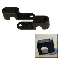 60500     Weld Mount Single Poly Clamp f/1/4" x 20 Studs - 1/2" OD - Requires 1.5" Stud - Qty. 25     48833