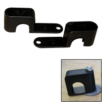 60750     Weld Mount Single Poly Clamp f/1/4" x 20 Studs - 3/4" OD - Requires 1.75" Stud - Qty. 25     48835