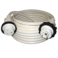 199120     Marinco 30A 125V Molded Standard Cordset - White - 50'     49262