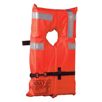 100100-200-004-12     Kent Type I Collar Style Life Jacket - Adult Universal     49306