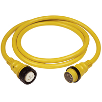 6153SPP     Marinco 50A 125V Shore Power Cable - 50' - Yellow     49346