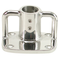 11901     Whitecap 4° Rectangular Base - 316 Stainless Steel - 3-1/2" x 3"     50307