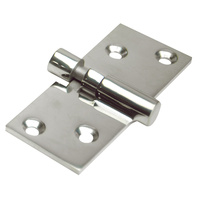 6018C     Whitecap Take-Apart Motor Box Hinge (Locking) - 316 Stainless Steel - 1-1/2" x 3-5/8"     50356