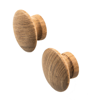 60120-A     Whitecap Teak Round Drawer Knob - 2" - 2 Pack     50536